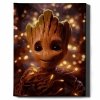 Malowanie Po Numerach Zestaw Baby Groot 40x50